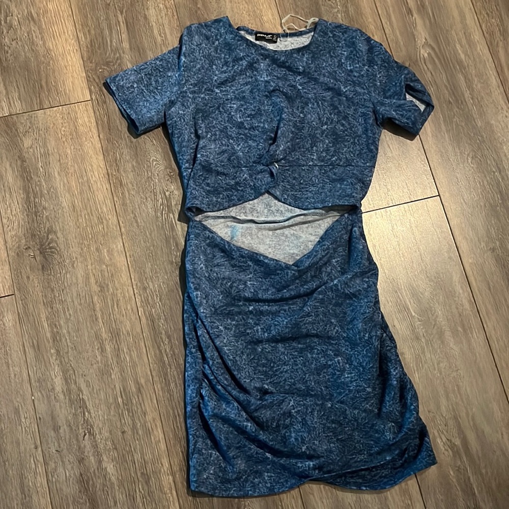 Tye Dye blue dress size large